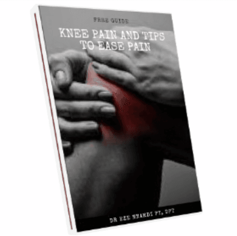 Knee Pain and Tips to Ease Pain free report cover