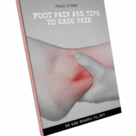 Foot Pain and Tips to Ease Pain free report cover