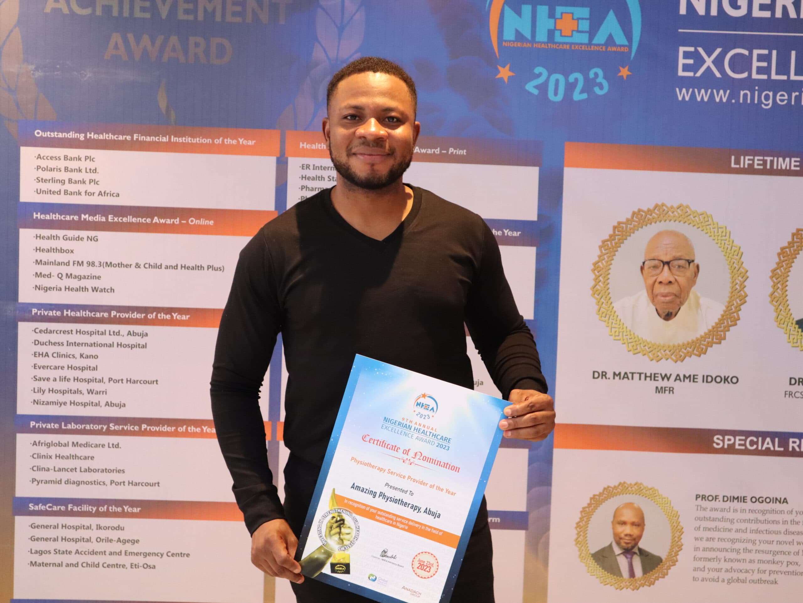 Best Physiotherapy Service Provider in Nigeria, 2023